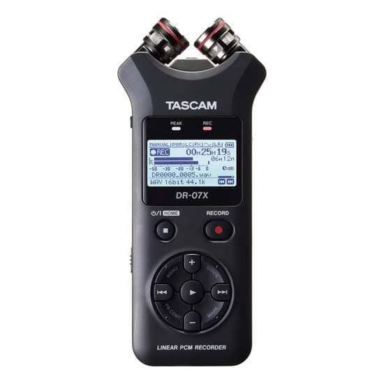 Tascam DR 07X Portable Digital Recorder