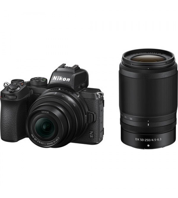 Nikon Z50 with 16-50mm + 50-250mm